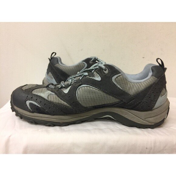 MERRELL WOMEN  AIR CUSHION BLUE/GRAYS HIKING SHOES SIZE US 10 UK 7.5 EUR 41 - Picture 5 of 12